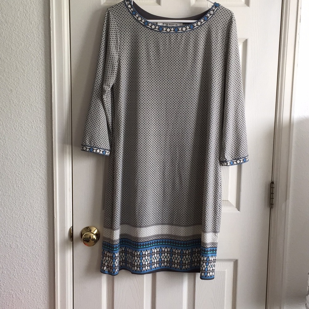 Geometric Print Dress NWOT